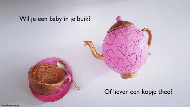 Kopje thee? Baby d’rbij?